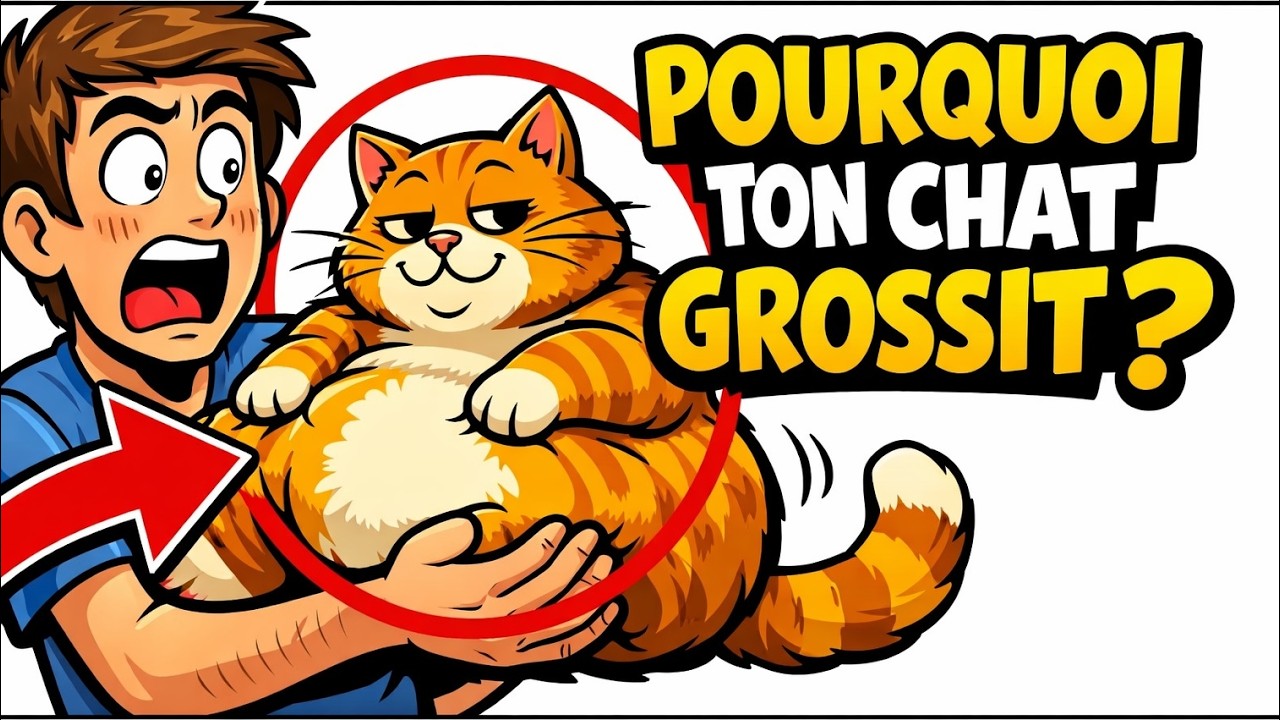L'ERREUR N°1 qui fait GROSSIR votre chat stérilisé (et ce n'est PAS ce que vous croyez) 🙀