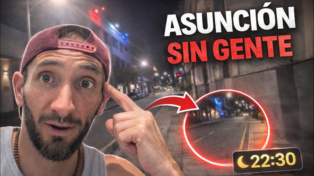  ¿Por qué Asunción está VACÍA de noche? 🇵🇾