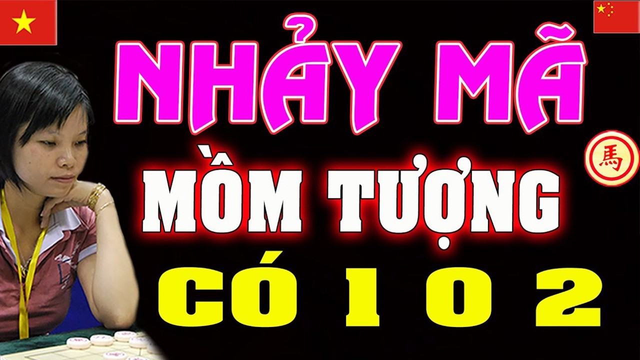 Ngô Lan Hương 1 Pháo nhốt 2 Xe hạ ĐS Trung Quốc | Cờ tướng Việt