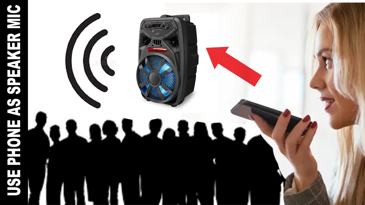 How to use your phone as mic for your bluetooth speaker.