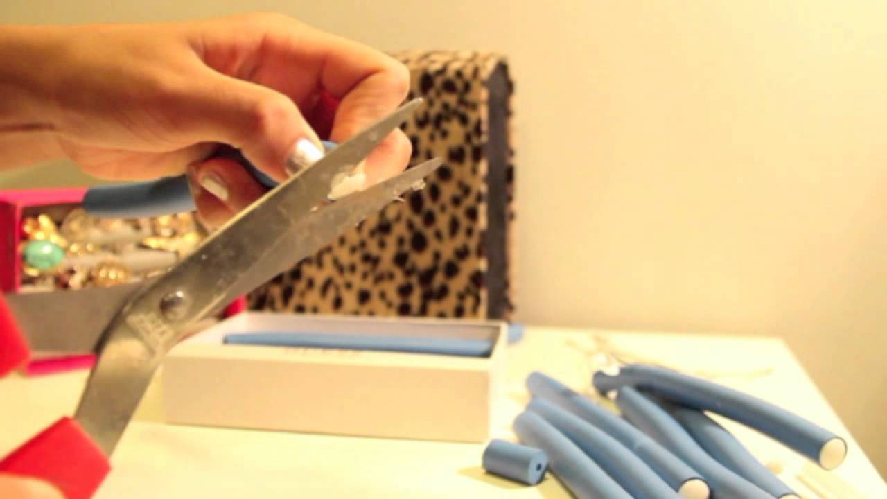 DIY rings&earings holder , إصنعي بنفسك حامل خواتم وحلقان