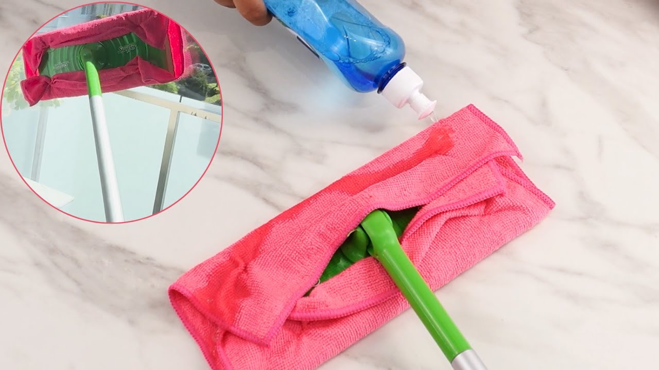 Plus besoin d&rsquo;&eacute;chelle ni de produit vitres&hellip; Ce m&eacute;lange fait tout briller !