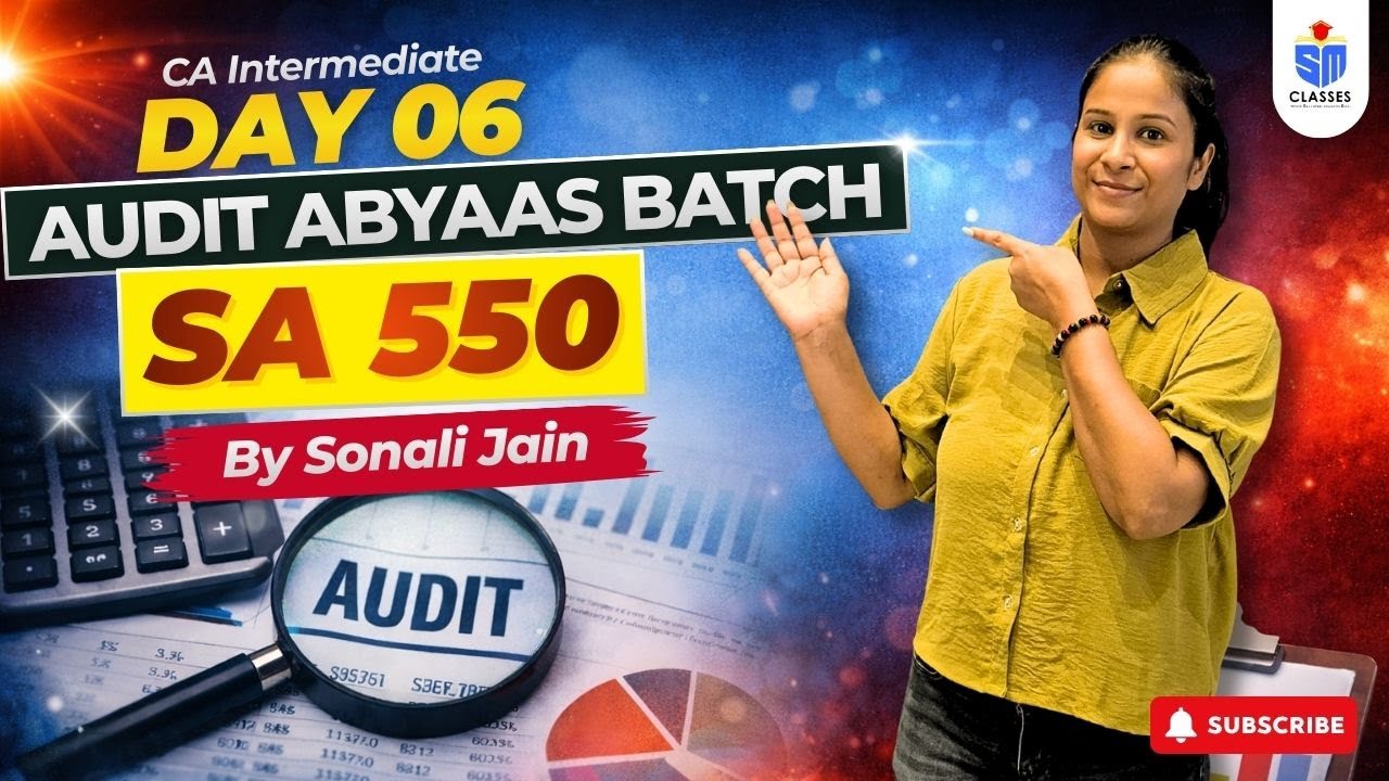SA 550 – Related Parties | Standards on Auditing | SA Question Practice | CA Inter
