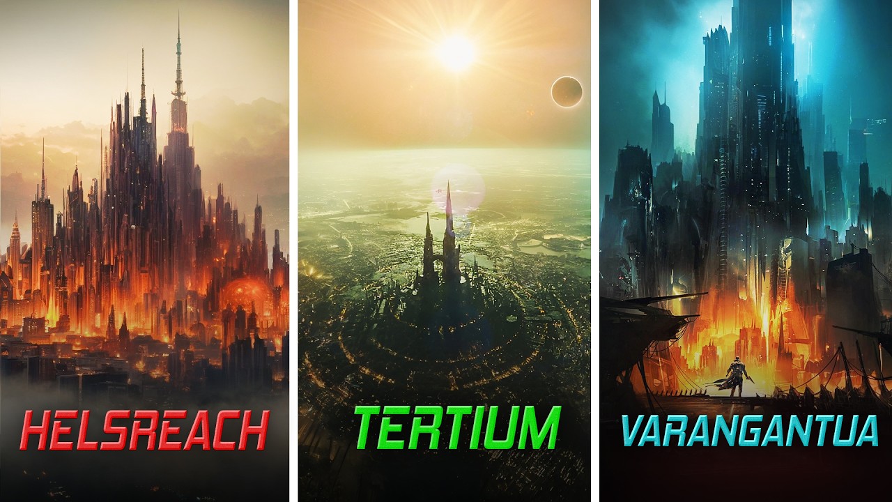 The 10 LARGEST Hive Cities in Warhammer 40k!