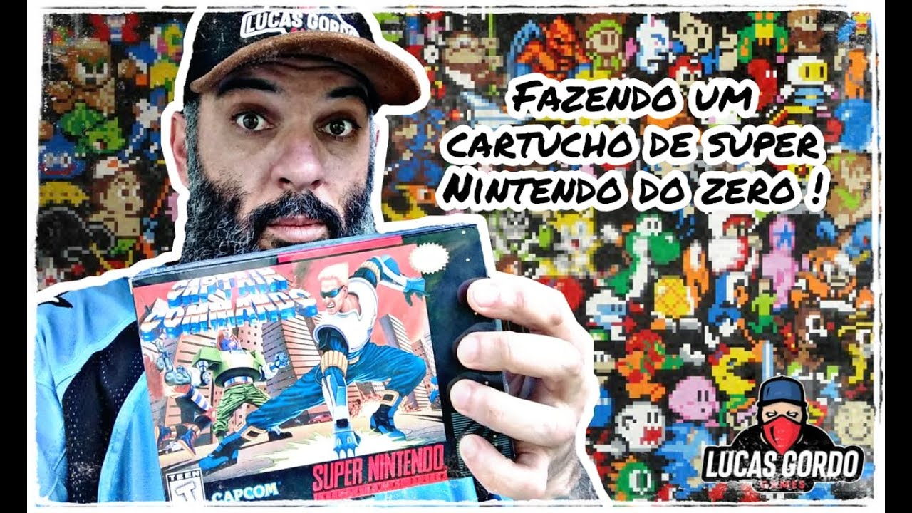 FAZENDO UM CARTUCHO DE SUPER NINTENDO DO ZERO BY RETRO X ELETRONICS