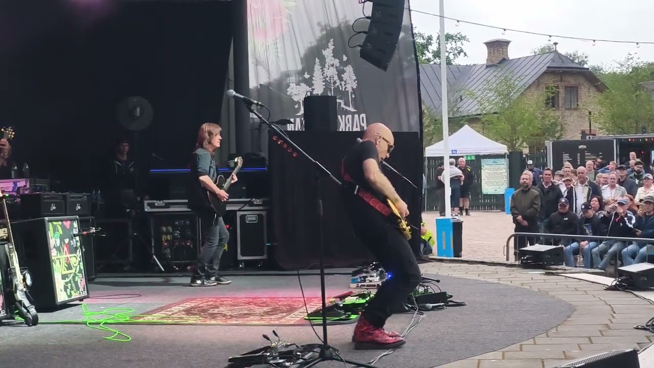 Joe Satriani - Flying in a Blue Dream live@parksnäckan, Uppsala 2/7/2025
