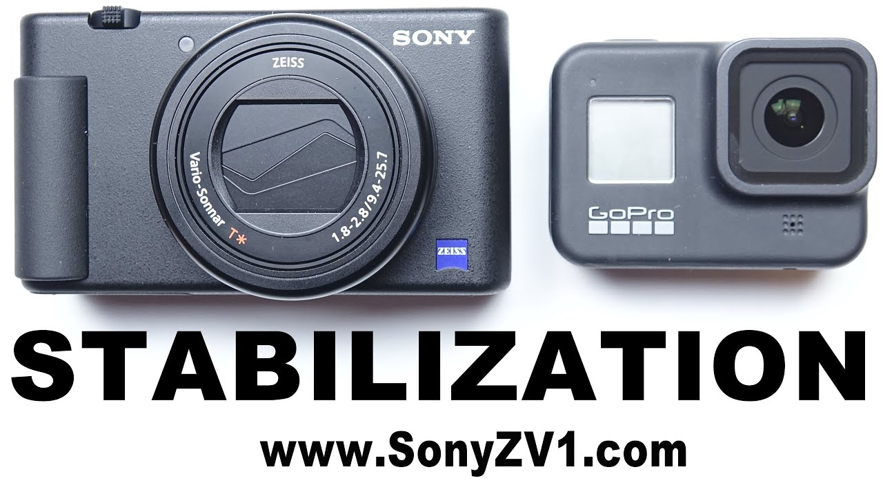 Sony ZV-1 VS GoPro Hero 8 Black Stabilization For Vlogging Comparison And Test