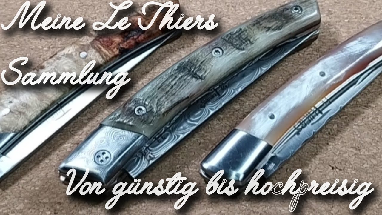 Knifetalk - Meine Le Thiers Sammlung - Ein Ausflug in die Vielfalt und Schönheit des Thiers Messers 