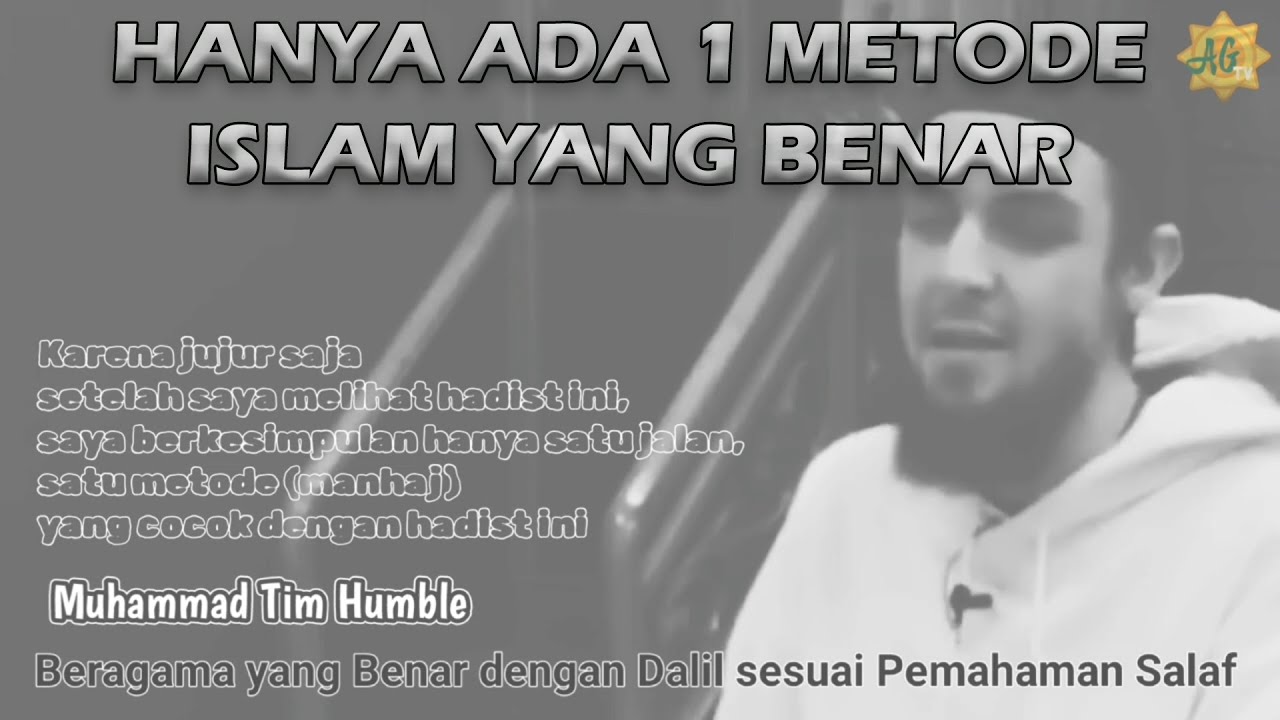 Mengapa Manhaj Salaf (Metode Salaf) dalam Berislam ......