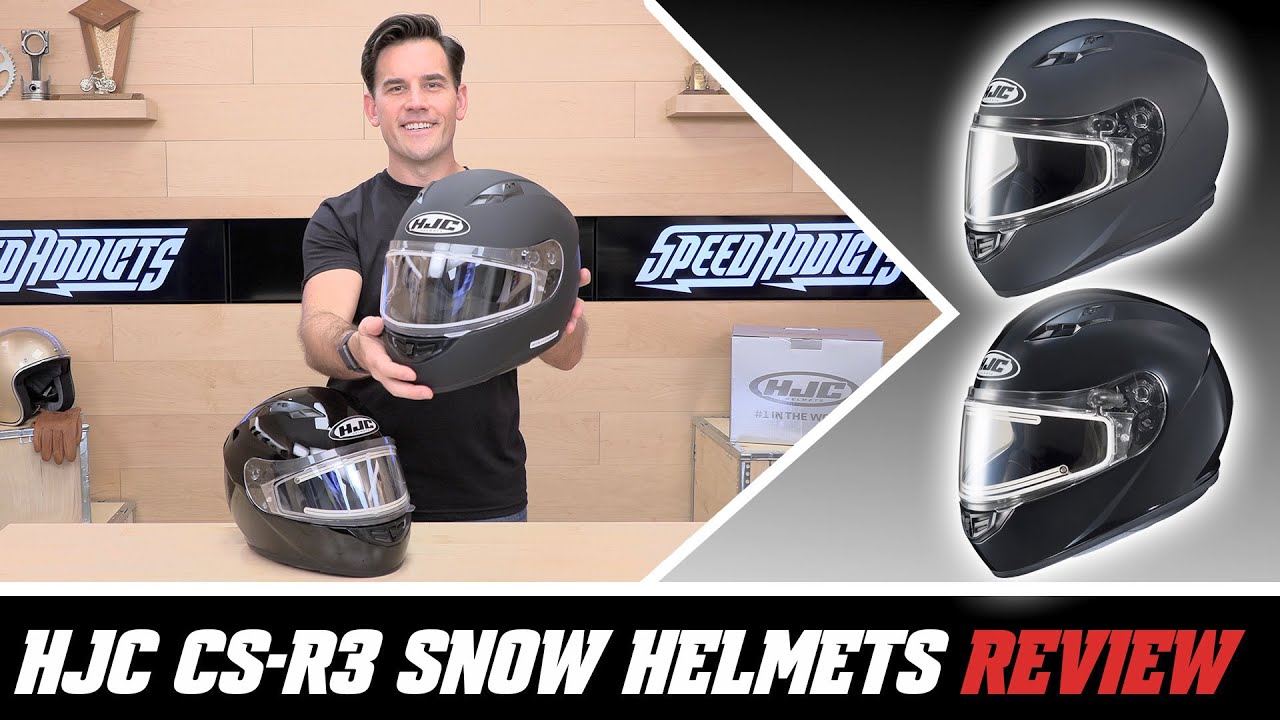 HJC CS-R3 Snow Helmets Review at SpeedAddicts.com