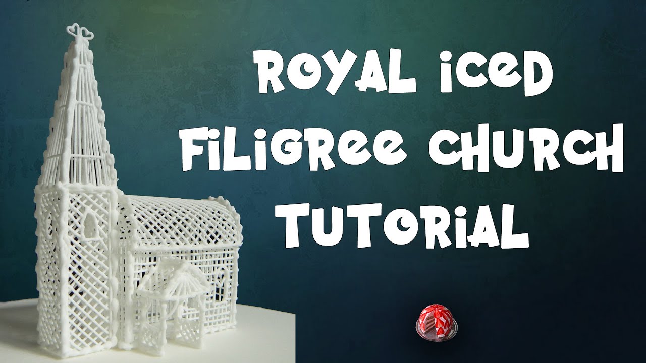Royal Iced Filigree Church Tutorial
