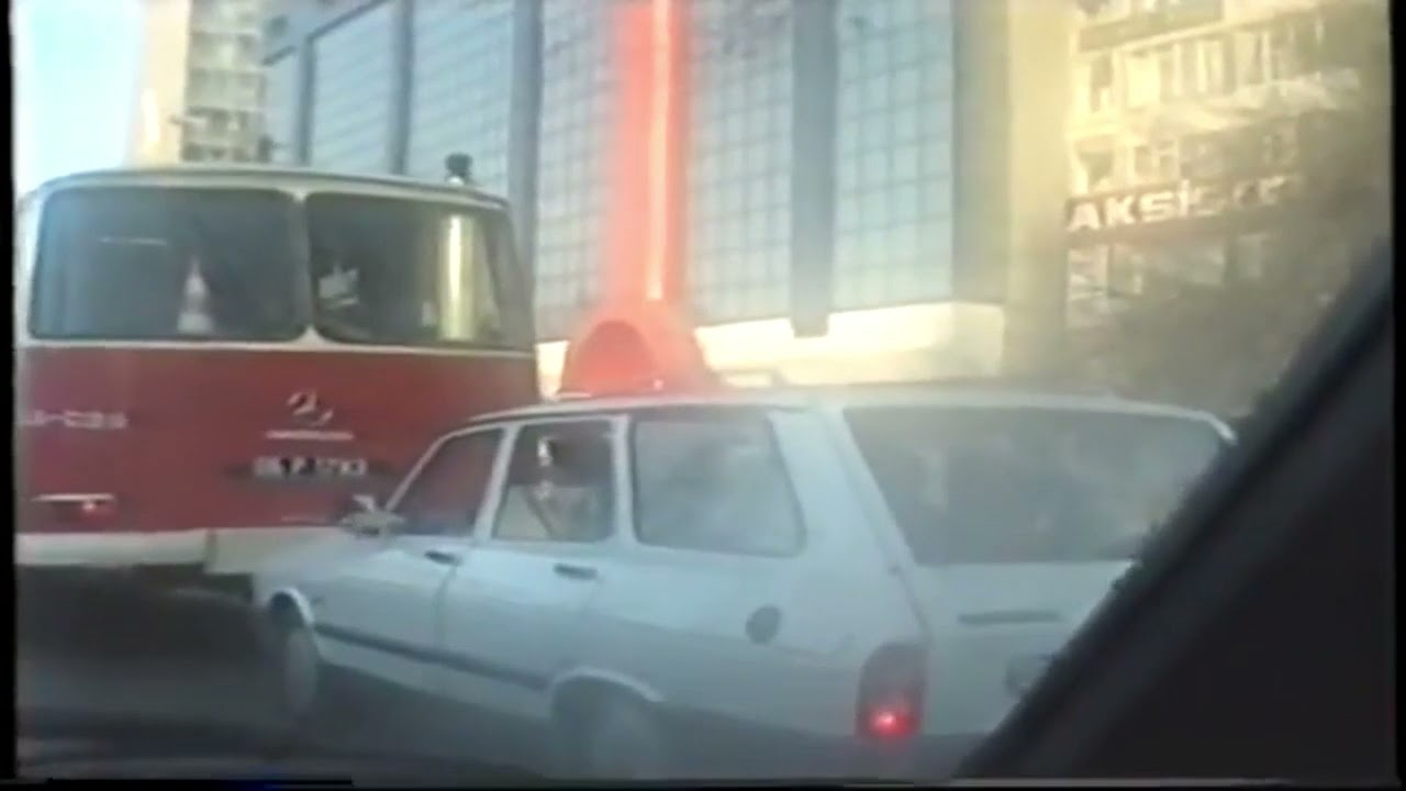 ANKARA Çankaya'dan Kızılay, Tren Garı güzergahından YENİMAHALLE   **30 Aralık 1990   VTS 01 3  Rev 2