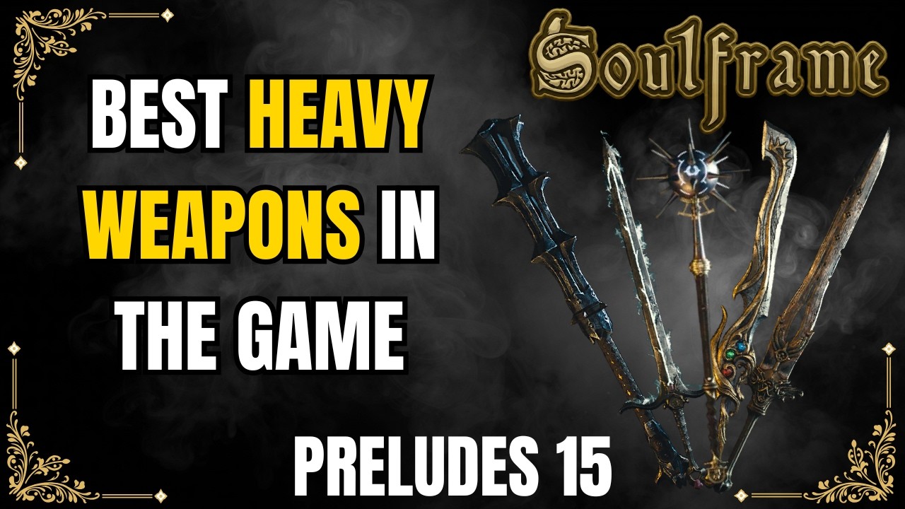 Лучшее тяжелое оружие в Soulframe &mdash; Preludes 15 &mdash; что фармить прямо сейчас.