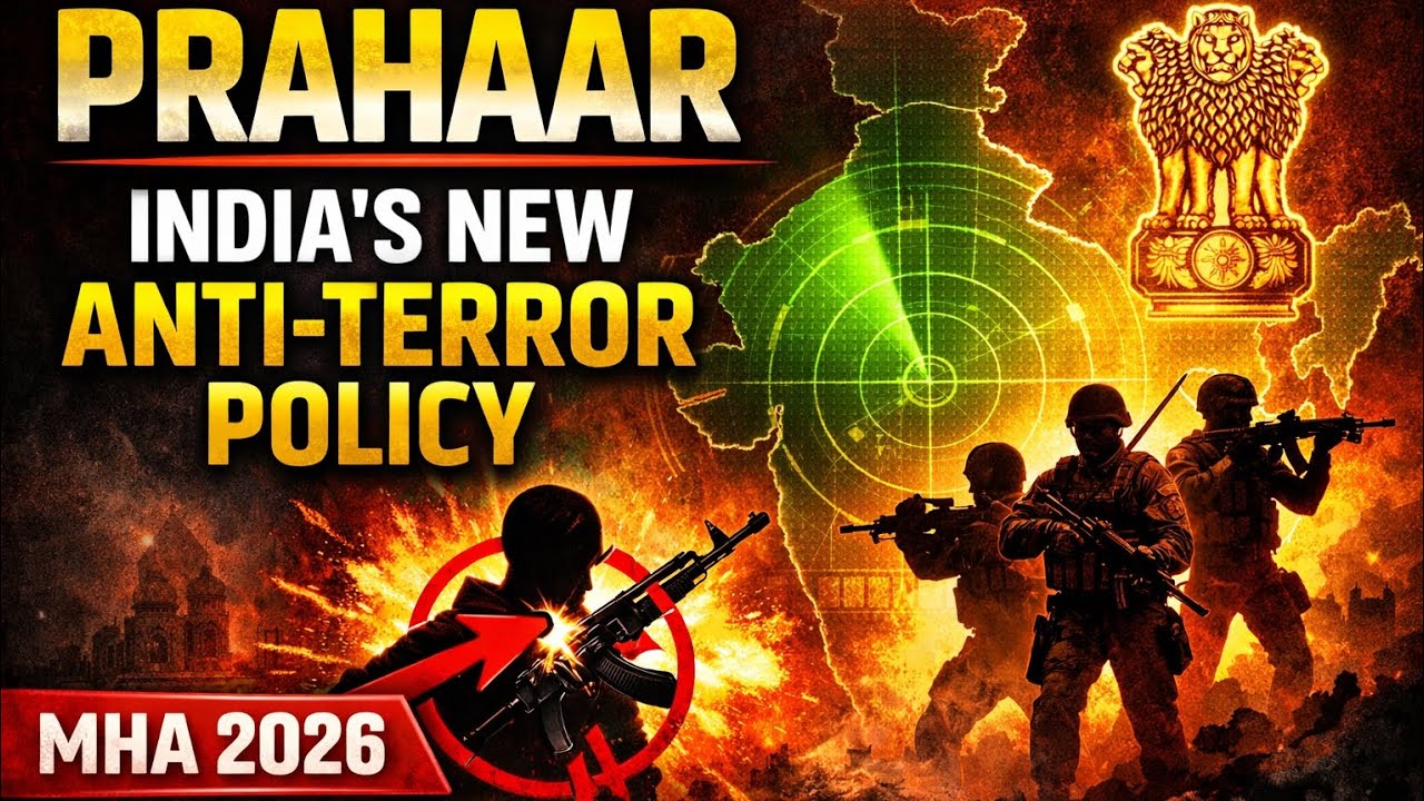 PRAHAAR: India’s New Counter-Terrorism Policy Explained in Malayalam | MHA Strategy 2026