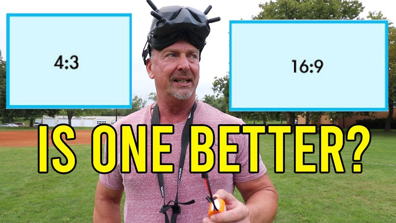 DJI FPV Goggles 4:3 or 16:9 | Is One Better?