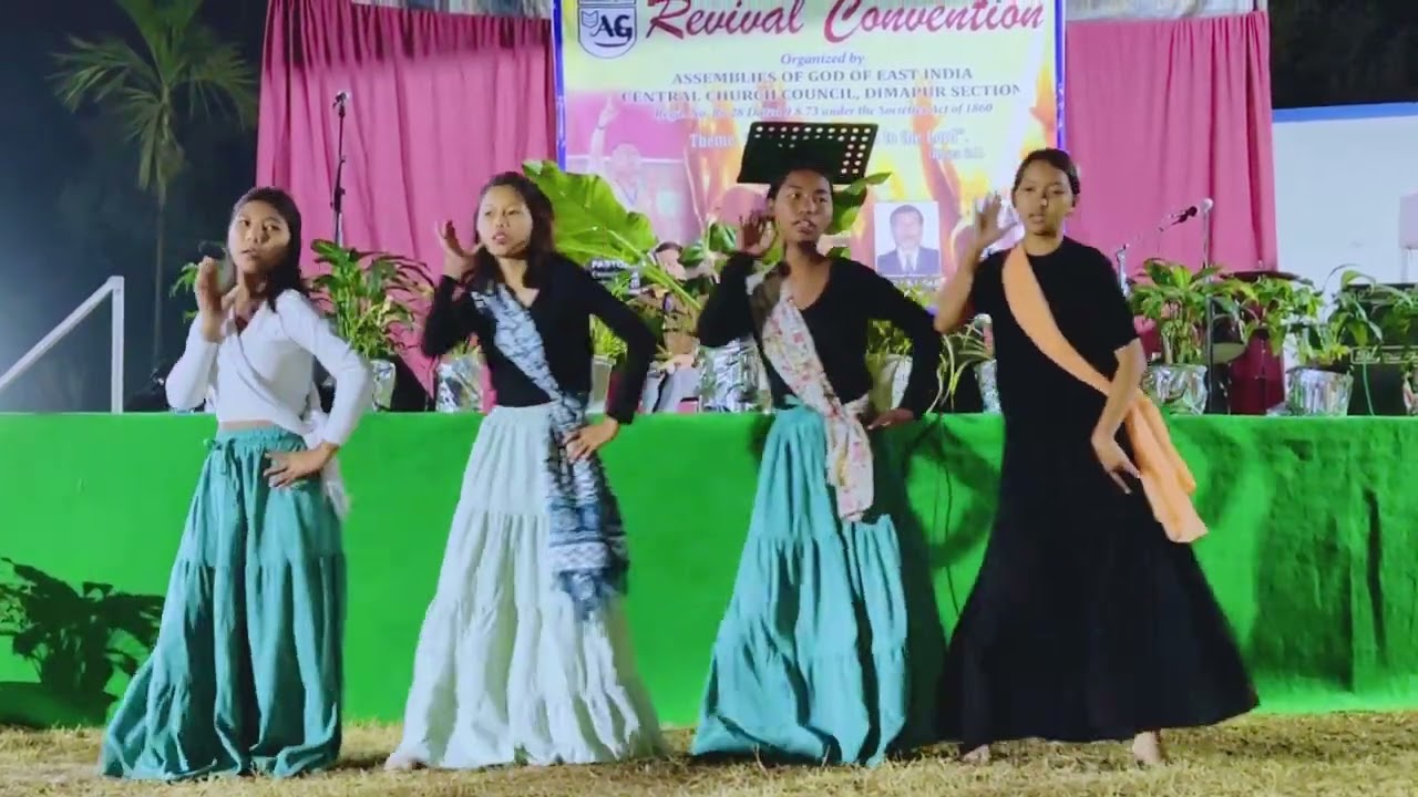 Hindi Christian Dance by A.G. Church Diphu Girls at Revival Convention 2026