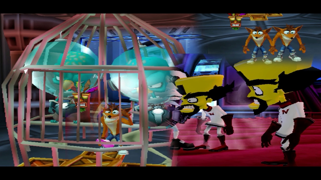 crash twinsanity bug glitch #3 crash y cortex en el final juntos clones de crash y cortex! wtfxD