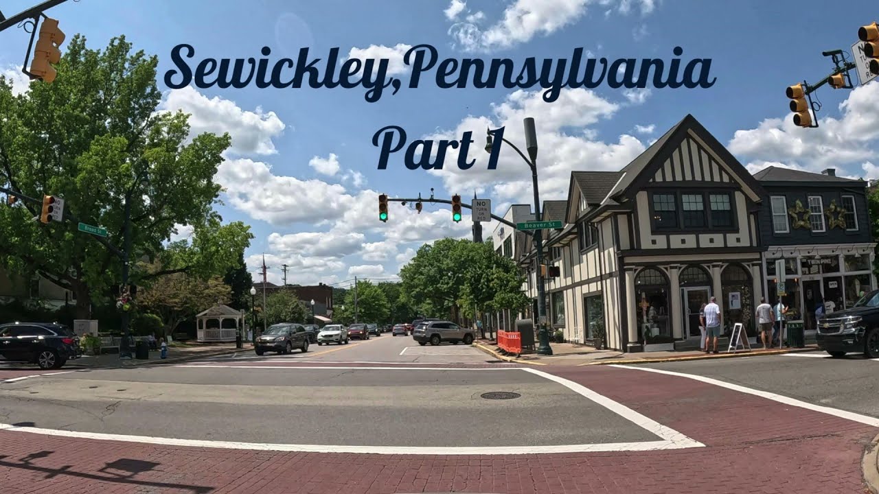 Sewickley, Pennsylvania Scenic Drive - Part 1