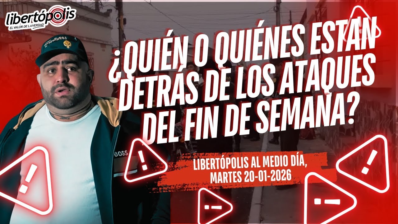 ¿Quién o quiénes estan detrás de los ataques del fin de semana?