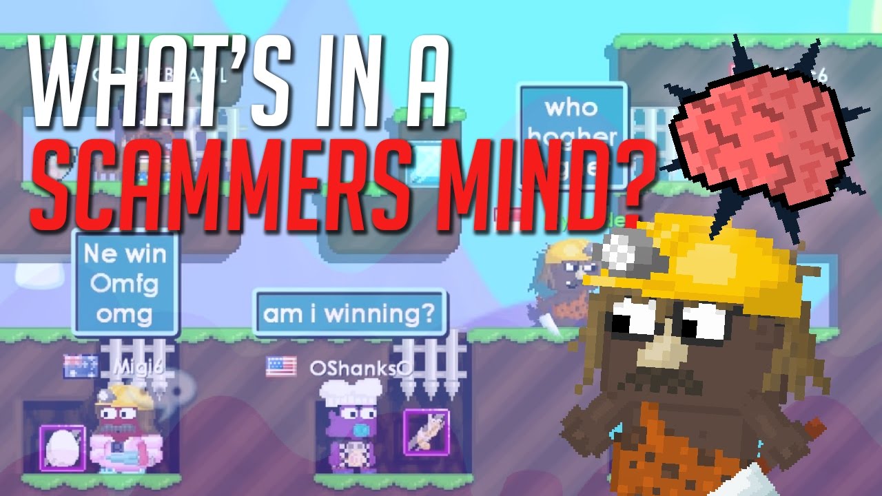 Growtopia | WHATS IN A SCAMMERS MIND?!