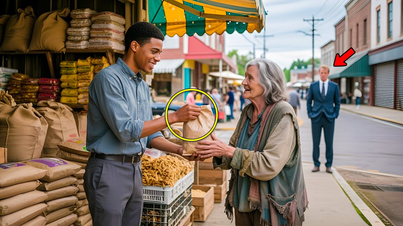 Struggling Black Man Cares for a Lost Elderly Woman, Not Knowing Her Son Is a Powerful CEO