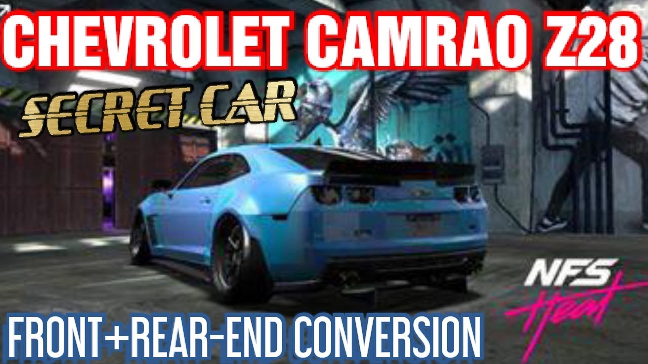 Need for Speed HEAT Studio - WIDEBODY CHEVROLET CAMARO Z28 Customization! App Container 2