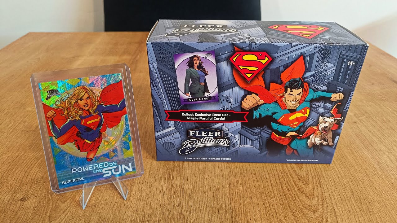 FIRE SSP HIT! (1:160 PACKS)🔥 | Upper Deck Fleer Superman Mega Box 🦸‍♂️