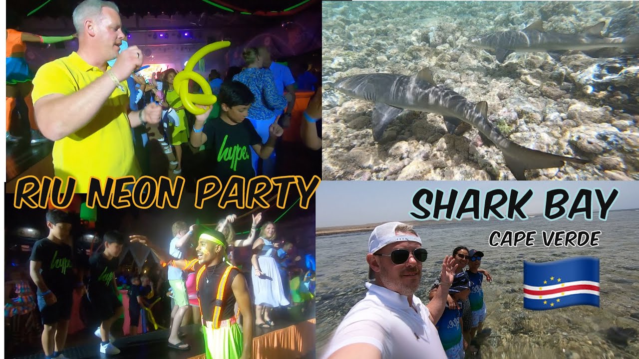 RIU PALACE CAPE VERDE SAL | SHARK BAY TRIP | RIU PARTY | DAY 10 FAMILY HOLIDAY