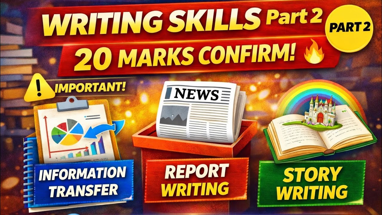 Don’t Skip! 😱 Class 10 English Writing Skills Part 2 | Maharashtra Board SSC 2026