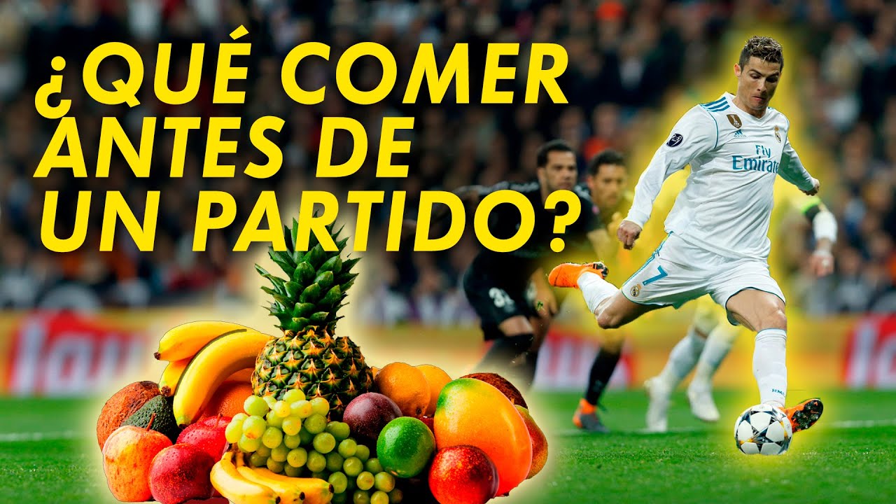 ¿Qué Comer Antes de un Partido? Nutrición para Futbolistas ⚽🥗
