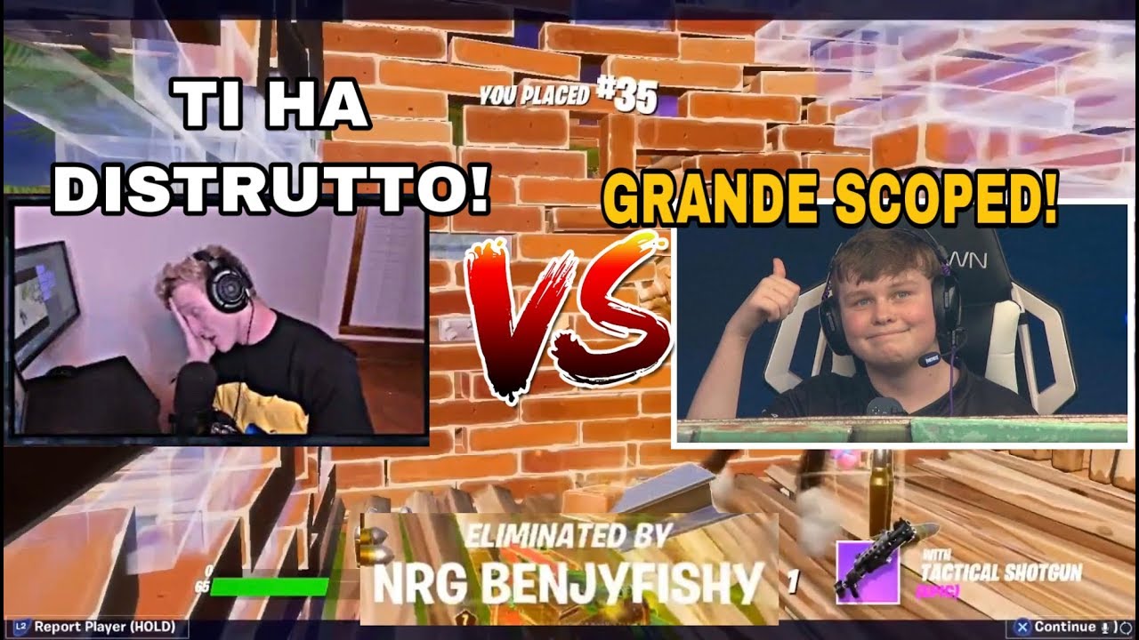 😮 SCOPED IL DUO DI TFUE VIENE DISTRUTTO DA BENJYFISHY IN TORNEO!