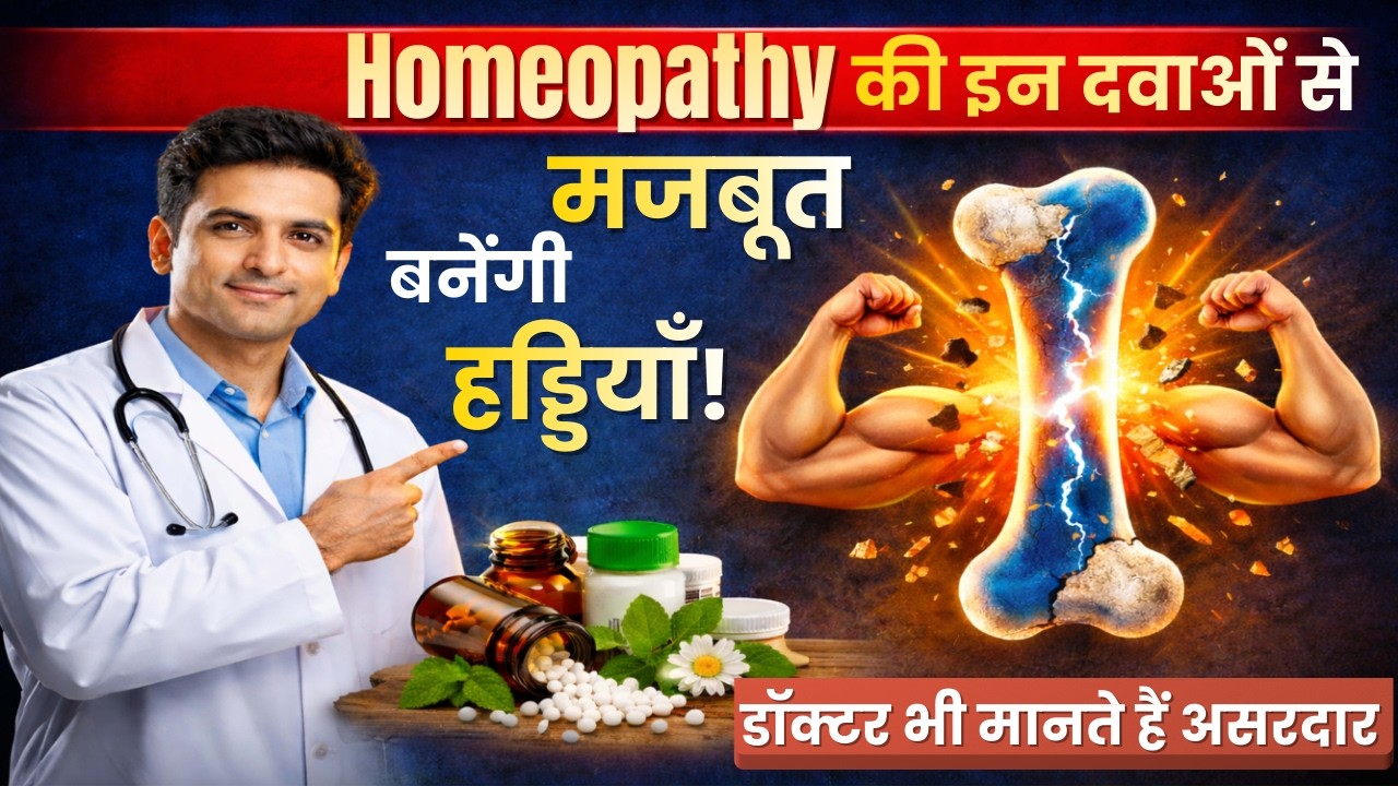 💊 हड्डियों की कमजोरी खत्म || होम्योपैथी का असरदार इलाज || Osteoporosis Homeopathic Medicine