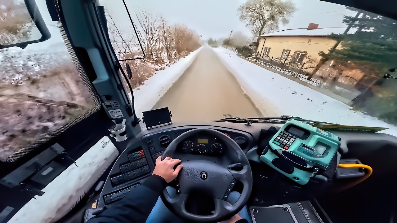 Zima, utknąłem - Rewizor - Ukrainiec - Blokada drogi