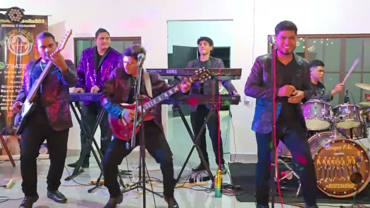 Asi toca Grupo F.L en San Miguel 