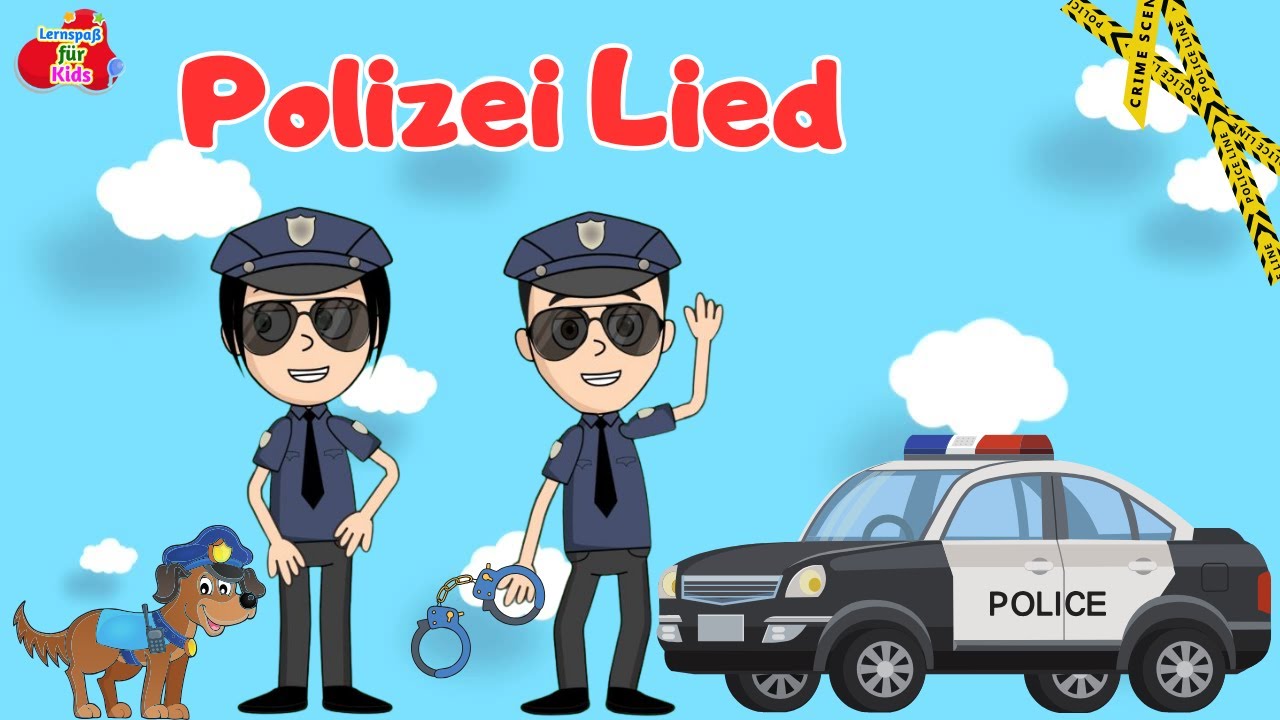Polizei-Spa&szlig;: Das coole Polizei-Lied f&uuml;r kleine Helden