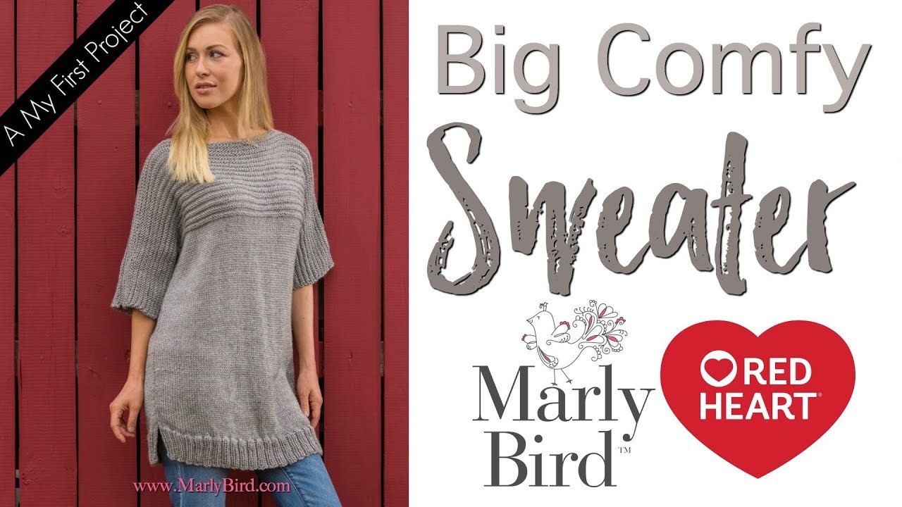 My First Big Comfy Knit Sweater