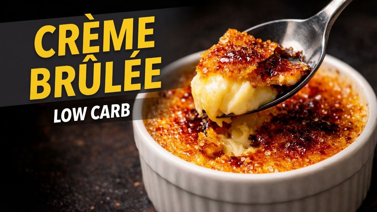 CRÈME BRÛLÉE LOW CARB É REALMENTE SEM GLÚTEN E SEM AÇÚCAR?