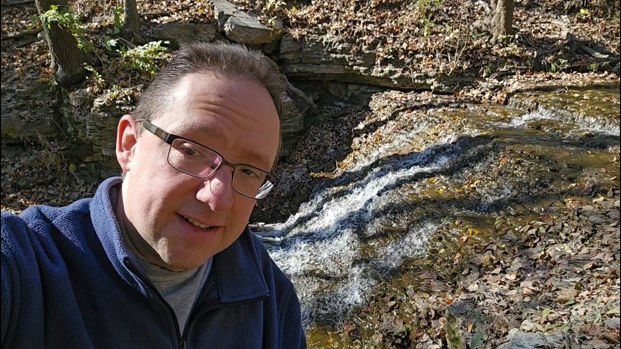 Hidden Waterfall at Blackhawk County Forest Preserve, South Elgin