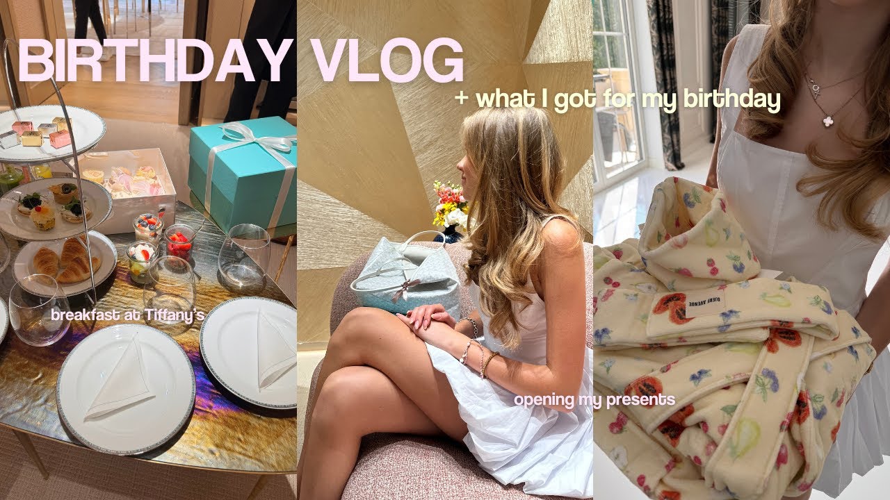 birthday vlog + what i got for my birthday I finally 15 :D