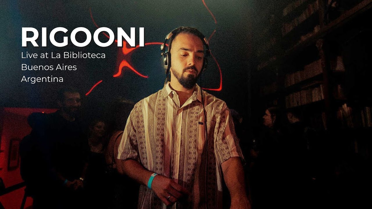RIGOONI DJ Set | Live at La Biblioteca, Buenos Aires (Argentina)