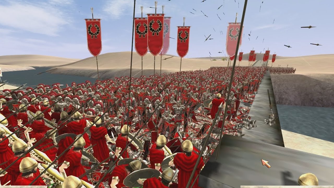 300 SPARTANS vs 3000 URBAN COHORTS - Total War: ROME