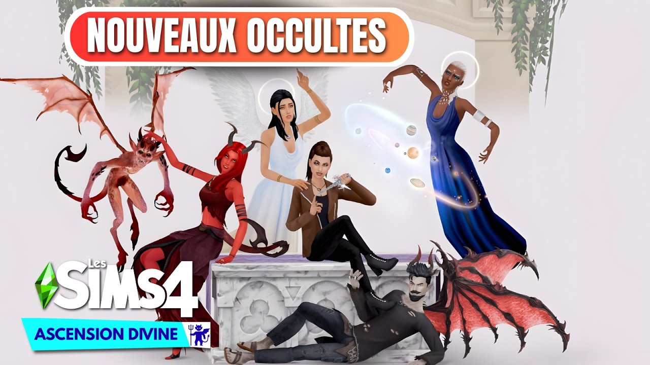 2 NOUVEAUX OCCULTES arrivent dans Les Sims 4 ! 😱 (MOD)