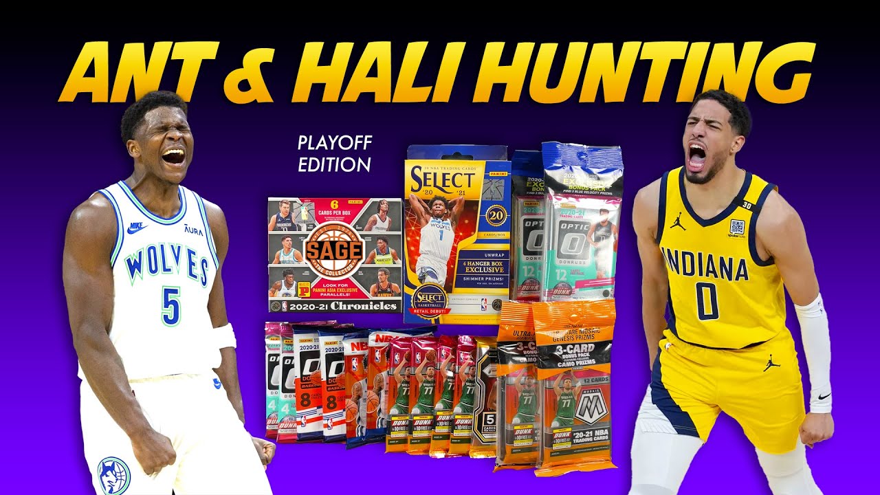 Ant & Hali Hunting! 🔥 2020 Basketball Rookie Chase