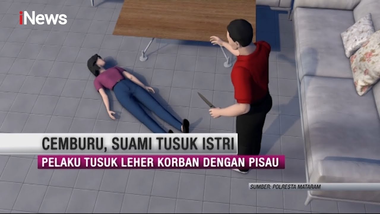 Gelap Mata Akibat Cemburu, Suami di Kawasan NTB Tega Bunuh Istri - Realita 20/04