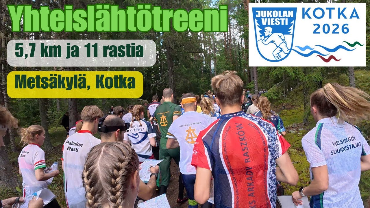 Kotka-Jukola 2026 | Metsäkylän harjoitusmaasto 🏃🏼