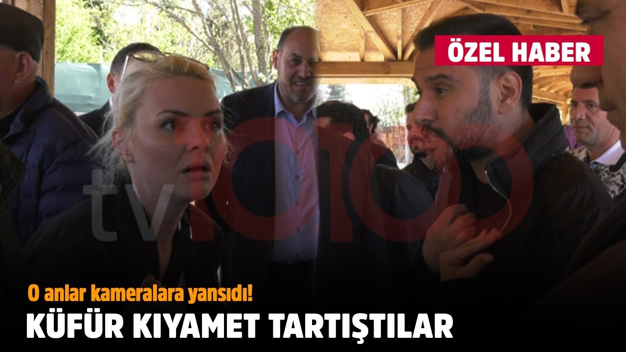 Küfür kıyamet tartıştılar!