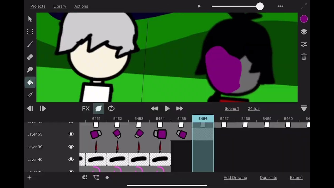 Process of animating Ackranam ep 5 s1