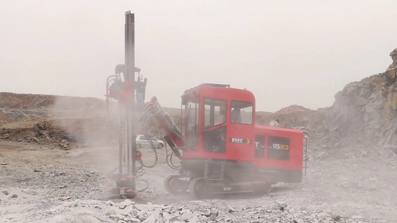 Hydraulic Crawler Drill Machine - FMT 125 HCD