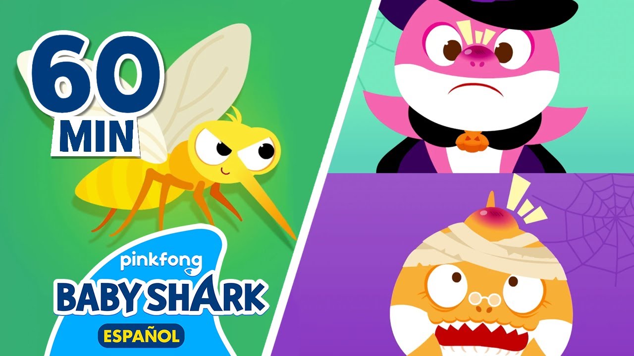 🎃🦟¡Ah, Mosquito de Halloween está Aquí! | Baby Shark Halloween | Baby Shark en español