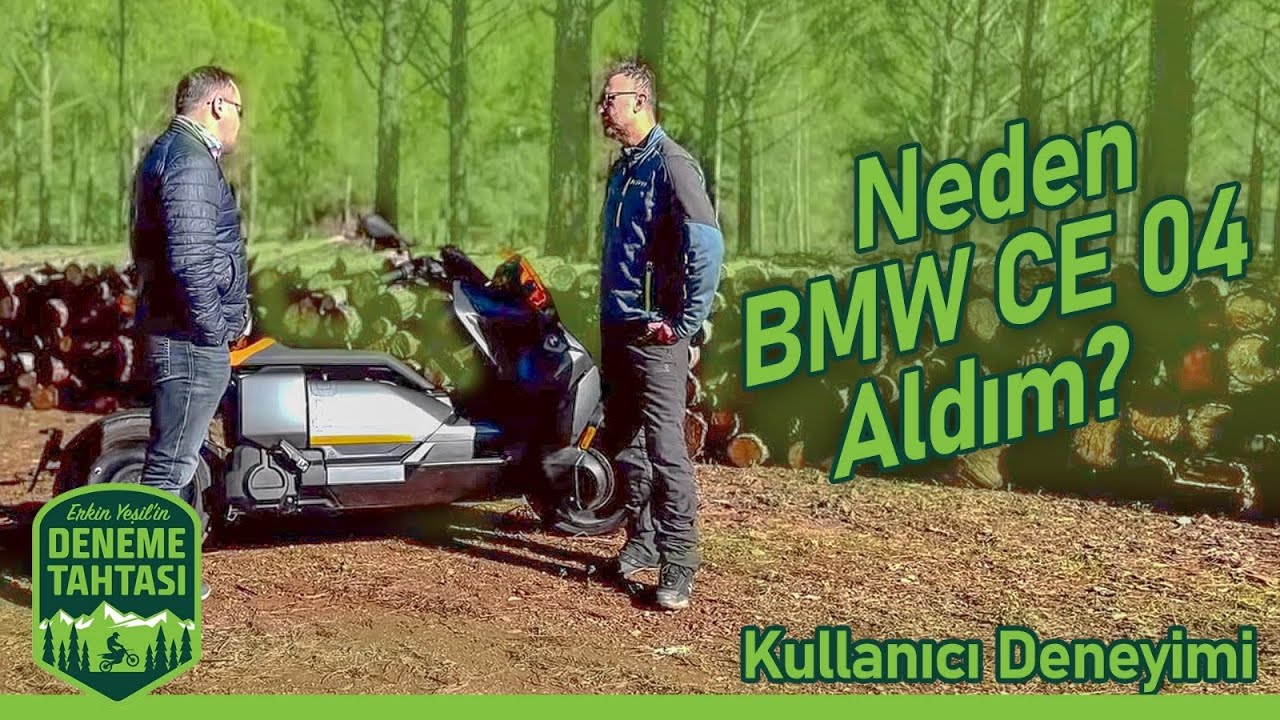 Neden BMW CE 04 Aldım? Elektrikli Scooter